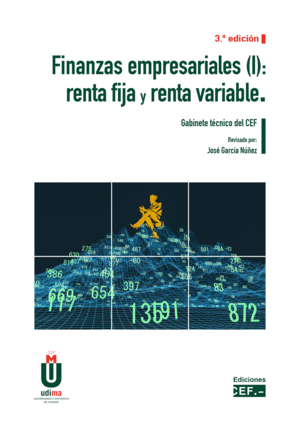 FINANZAS EMPRESARIALES (I): RENTA FIJA Y RENTA VARIABLE 2022