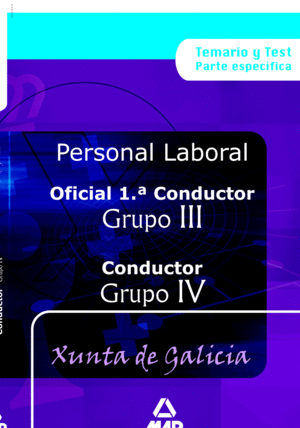 OFICIAL 1ª CONDUCTORES (GRUPO 3) Y CONDUCTORES (GRUPO IV)  PERSONAL LABORAL DE L