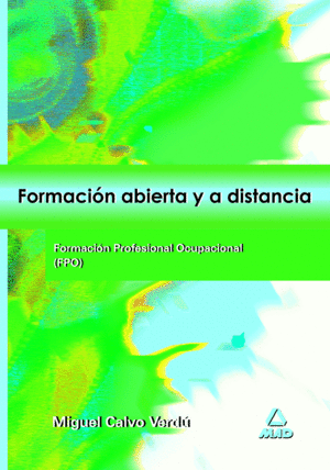 FORMACIÓN ABIERTA Y A DISTANCIA. FORMACIÓN PROFESIONAL OCUPACIONAL