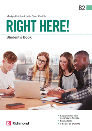 RIGHT HERE! B2 STUDENT'S PACK