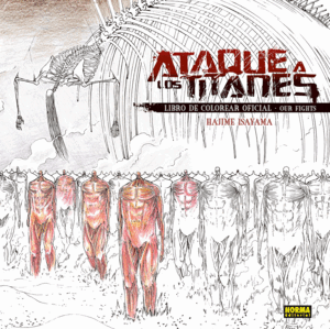 ATAQUE A LOS TITANES. LIBRO DE COLOREAR OFICIAL, 1