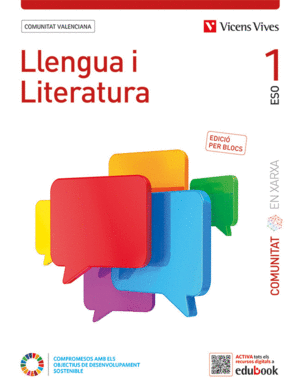 ESO1 VAL LLENGUA CATALANA I LIT. 1 BLOCS COMUNITAT