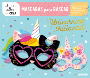 MÁSCARAS PARA RASCAR. UNICORNIOS