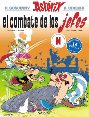 ASTÉRIX EL COMBATE DE LOS JEFES. EDICIÓN 2025