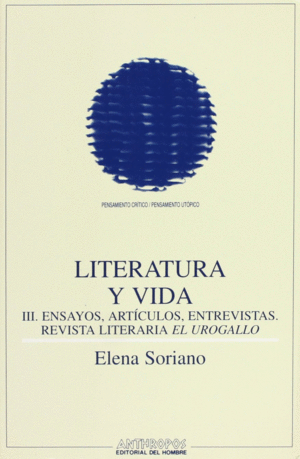 LITERATURA Y VIDA, III