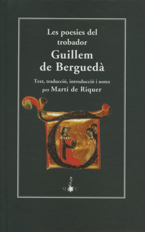 LES POESIES DEL TROBADOR GUILLEM DE BERGUEDÀ