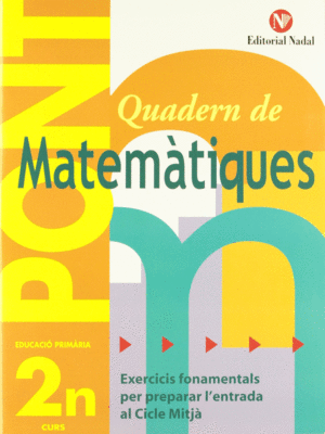 QUADERN PONT MATEMÀTIQUES 2 PRIMARIA