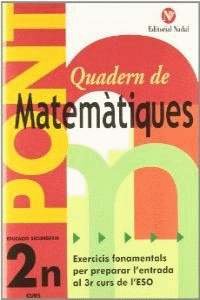 QUADERN PONT MATEMÀTIQUES 2º ESO