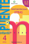 CUADERNO PUENTE LETRAS 4 AÑOS