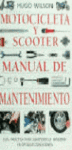 MOTOCICLETA Y SCOOTER MANUAL DE MANTENIMIENTO