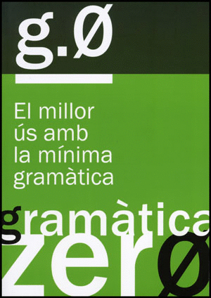 GRAMÀTICA ZERO, 3A ED.