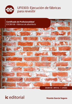 EJECUCIÓN DE FÁBRICAS PARA REVESTIR. EOCB0108
