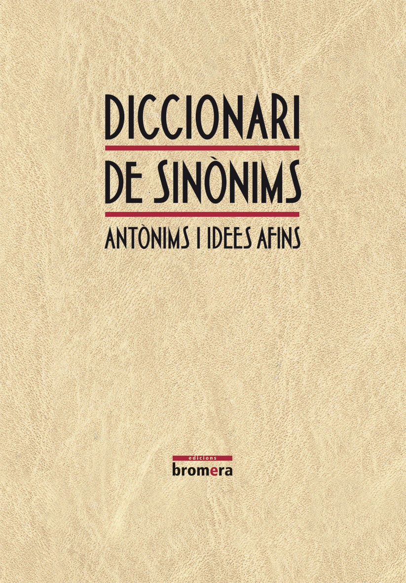 DICCIONARI DE SINONIMS