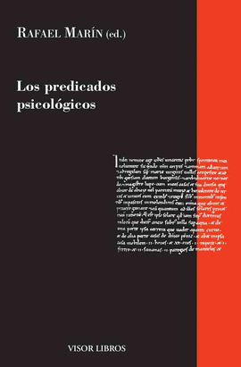 LOS PREDICADOS PSICOLÓGICOS