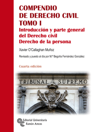 COMPENDIO DE DERECHO CIVIL TOMO I.INTRODUCCIÓN Y PARTE GENER