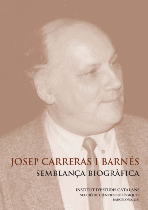 JOSEP CARRERAS I BARNÉS : SEMBLANÇA BIOGRÀFICA