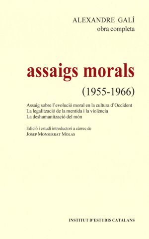 ASSAIGS MORALS (1955-1966)