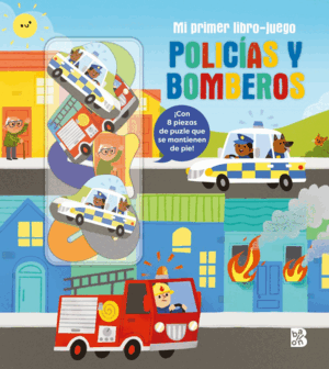 PRIMER LIBRO JUEGO POLICIAS-BOMBEROS