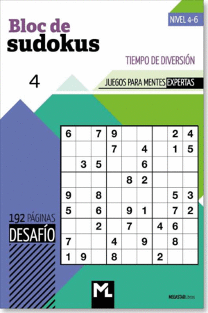 BLOC DE SUDOKU DESAFIO 04