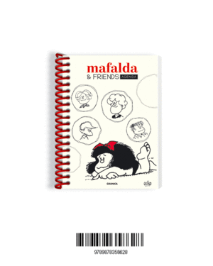 AGENDA MAFALDA PERPETUA & FRIENDS BLANCO