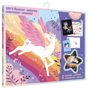 UNICORNIOS ARCOIRIS. ESTUCHE DE ARTISTA