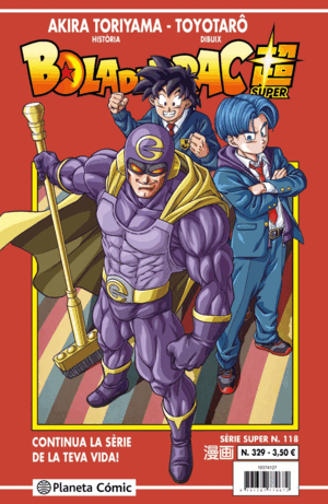 BOLA DE DRAC SERIE VERMELLA Nº 329