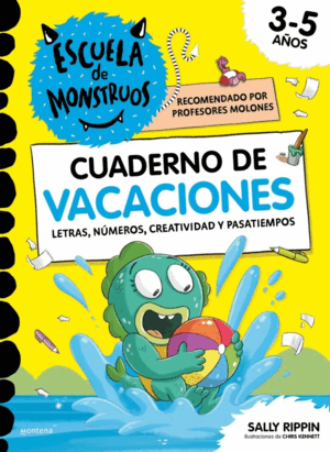 CUADERNO DE VACACIONES ESCUELA DE MONSTRUOS