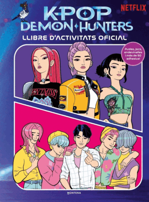 KPOP DEMON HUNTERS ACTIVITY BOOK CAT
